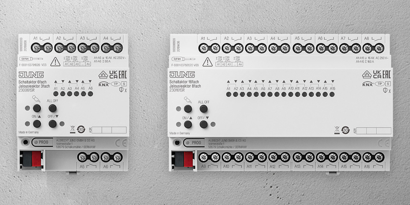 KNX Schalt- und Jalousieaktoren bei Elektro Schäffner in Ritteburg