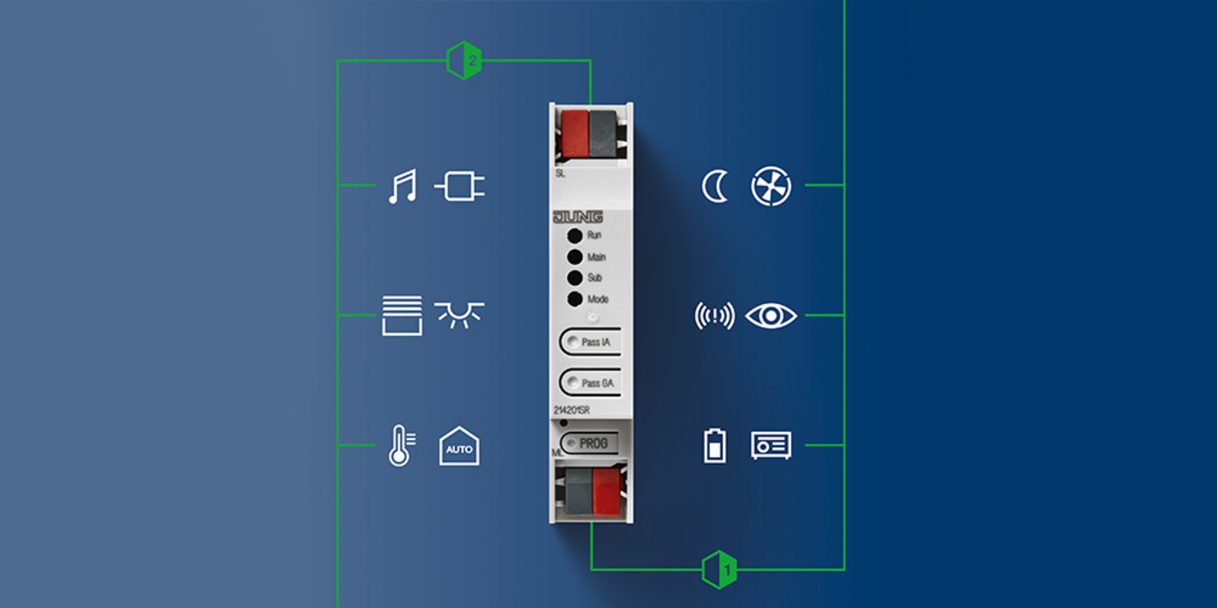 KNX Bereichs- und Linienkoppler bei Elektro Schäffner in Ritteburg