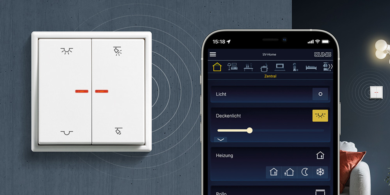 KNX RF Taster bei Elektro Schäffner in Ritteburg